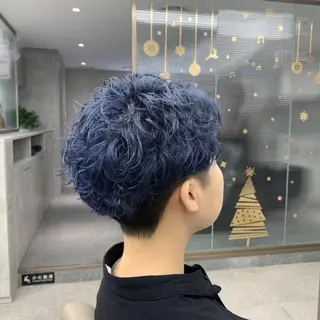 ショート カラー メンズ 瀬尾 加寿馬のヘアスタイル