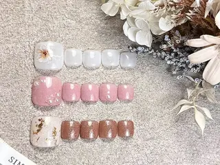 ネイル 深爪矯正・自爪育成 ネイルサロンアモここのネイルデザイン