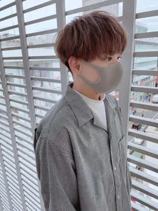 ショート カラー ヘアアレンジ メンズ メンズZina代表 田端 麗治のヘアスタイル