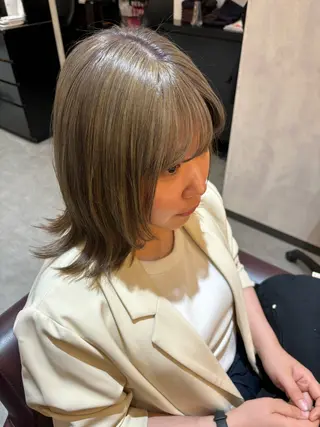 カラー 札幌美容室♡西塔 瑠音🎀のヘアスタイル
