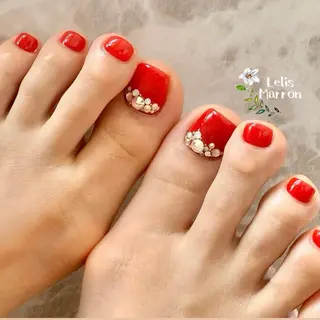 ネイル Lelis Marron所属・岸 侑李のネイルデザイン