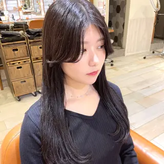 ロング カラー 🎀菊池ほのか🎀 girlystyleのヘアスタイル