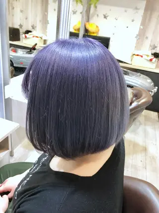 ショート カラー 💛ムラ修正ブリーチ 💛YUUのヘアスタイル