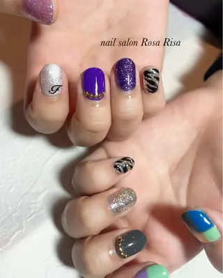 ショート ネイル ネイルスタジオ シェイクユアハンズのネイルデザイン