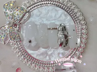 ミディアム Hanaai Salon新大久保店のネイルデザイン