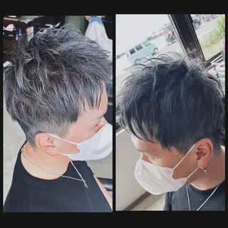ショート メンズ 中島 剛のヘアスタイル