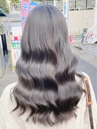 ロング カラー ハイトーン支持率 No.1🦋KOKIのヘアスタイル