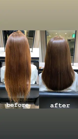 セミロング カラー 美髪×髪質改善 🖤Yukineのヘアスタイル