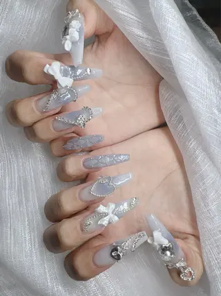 ネイル Lee Nails チップ長さだし専門店のネイルデザイン