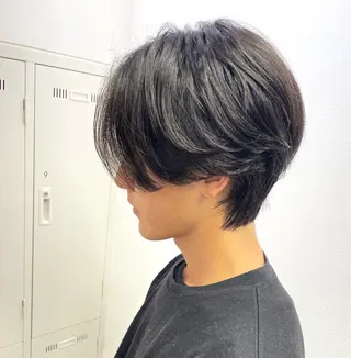 ショート パーマ メンズ 【メンズ特化】 池田大成✂︎のヘアスタイル