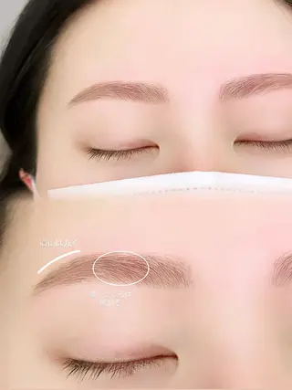 アイブロウ noné所属・アイリスト kanonの眉毛・アイブロウイメージ