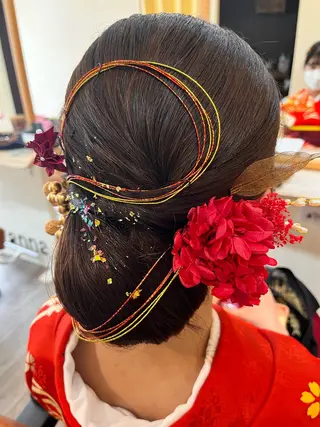 ロング ヘアアレンジ guusca所属・大澤 あんなのヘアスタイル