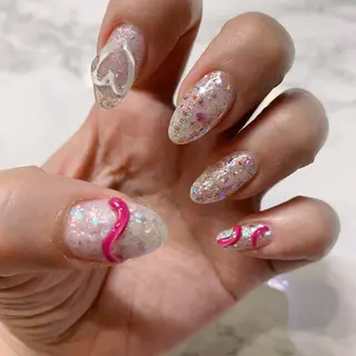 ネイル YUKIMO🍎名駅 /ニュアンスのネイルデザイン