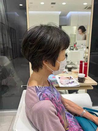 ショート ZELE AVEDA 大宮所属・高橋 希羅のヘアスタイル