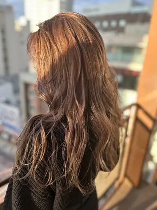 ロング カラー N/デザインカラー 🌿ナギのヘアスタイル