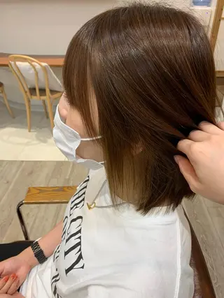 ミディアム Door代官山所属・詩織/パーマ /代官山のヘアスタイル