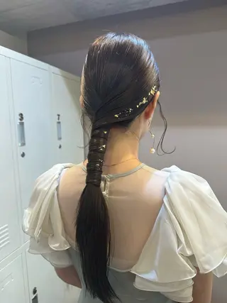 セミロング DopeLIT モデル募集中のヘアスタイル