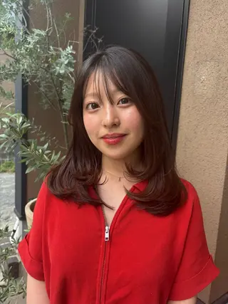 ミディアム oggi西新所属・ゆい/メンズカット/ ショート/レイヤーのヘアスタイル