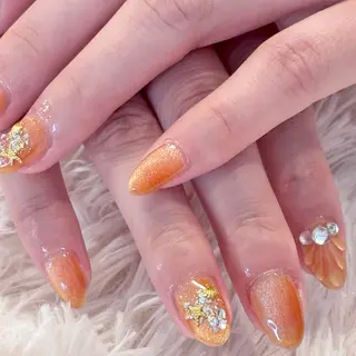 ネイル Lelole 🫧マグネット🫧のネイルデザイン