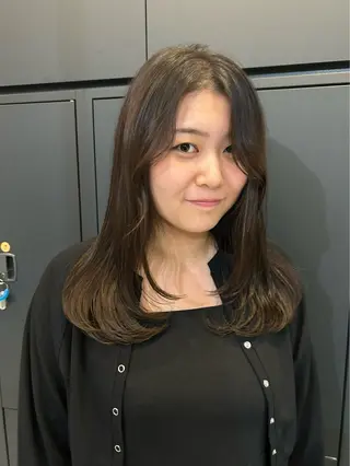 セミロング The C海老名店所属・🕊️柳谷 壽里🕊️のヘアスタイル