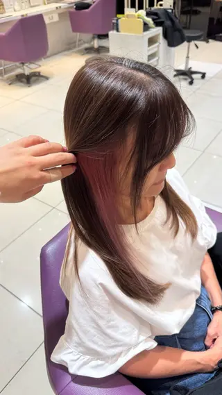 カラー Happiness 河原町店所属・Happiness: 大前紗弥🎀.⋆のヘアスタイル