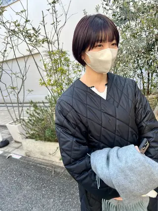 ショート カラー sakoda shunkiのヘアスタイル