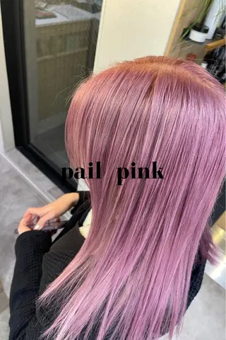 ロング カラー charm《銀座》 ヘアセット/縮毛矯正のヘアスタイル