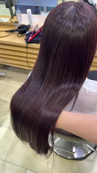 ミディアム 暖色ｶﾗｰ/ﾚｲﾔｰ ｶｯﾄ/Yunaのヘアスタイル