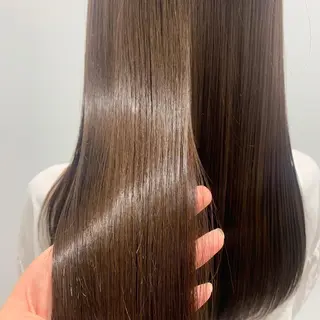 セミロング ボブ/美髪矯正 /佐藤　奈巳のヘアスタイル