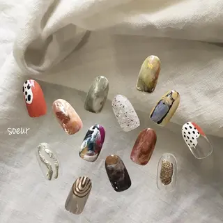 ネイル soeur_ 武蔵浦和のネイルデザイン