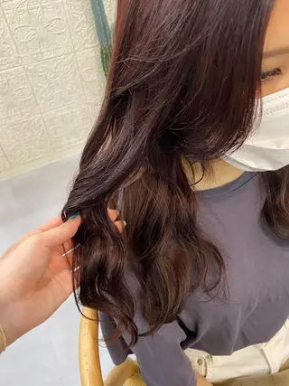 ロング 大久保 愛のヘアスタイル