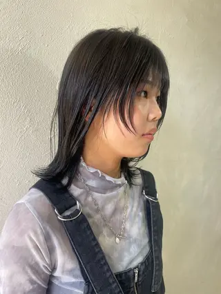 ミディアム カラー [YUCCA] Junaのヘアスタイル