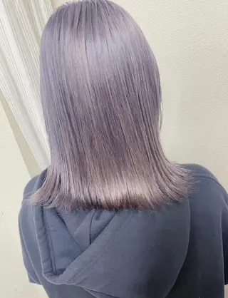 ミディアム カラー est hair &beautyのヘアスタイル