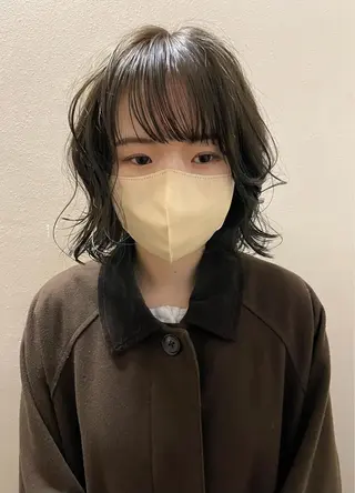 ミディアム 小野 龍樹のヘアスタイル