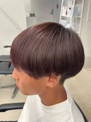 カラー メンズ Momo/海外ヘア /レイヤー/艶カラーのヘアスタイル