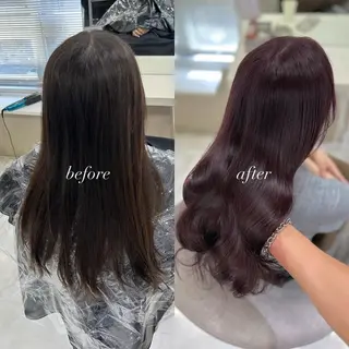 ロング 髪質改善× ブリーチなしyutoのヘアスタイル