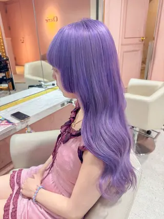 ロング カラー Chérie所属・Chérie 渋谷/カラーサロンのヘアスタイル