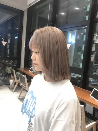 ショート カラー INTRO.by Fi-Ne所属・韓国ヘア 店長NEGIのヘアスタイル