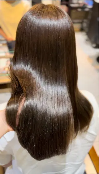 ロング カラー 透けるbrown カラー🎗♡yukaのヘアスタイル