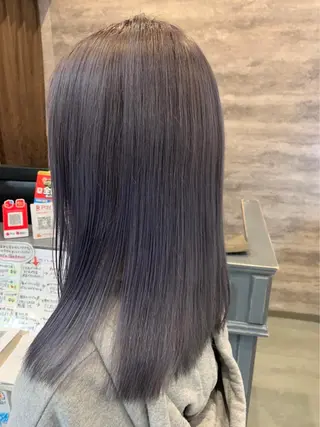 ミディアム カラー 🫟Blanco🫟 Color&Careのヘアスタイル