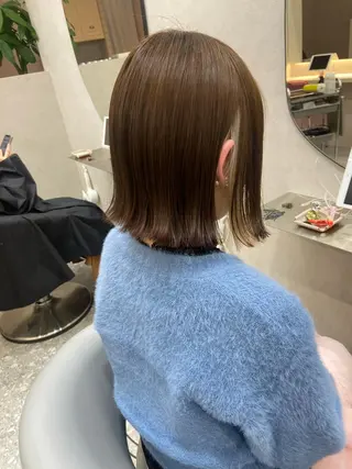 ミディアム カラー 新宿/韓国ヘア 中明度カラー/かやのヘアスタイル