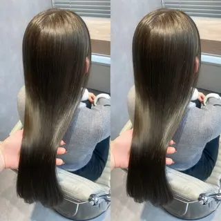 ロング カラー SALOWIN 新宿三丁目East所属・縮毛矯正/艶カラー /美髪/ﾒｸﾞﾐのヘアスタイル