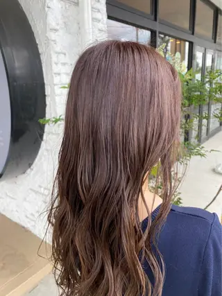 ロング 尾崎 優也のヘアスタイル