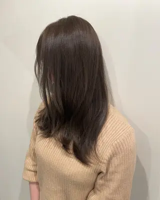 ミディアム カラー ニュアンスカラー🫧 加納のヘアスタイル