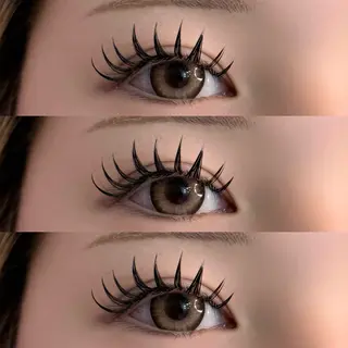 マツエク・マツパ 【那覇/束感まつ毛】 ｷｬﾒﾙのマツエク・マツパデザイン