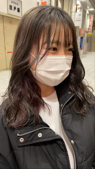 ミディアム nico🏁 rihoのヘアスタイル