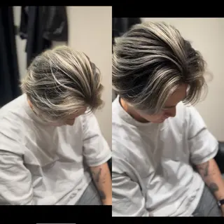 カラー メンズバレイヤージュ /町田木村悠月のヘアスタイル