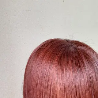 カラー 岡田真瑞🍒🤍 透明感カラー/暖色のヘアスタイル