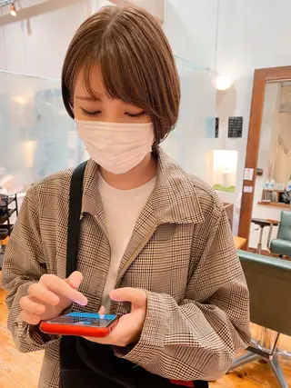 ショート カラー メンズカット特化柏駅 徒歩3分LOUのヘアスタイル