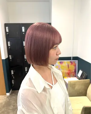 ショート カラー 聖斗 /ハイトーン/パーマのヘアスタイル